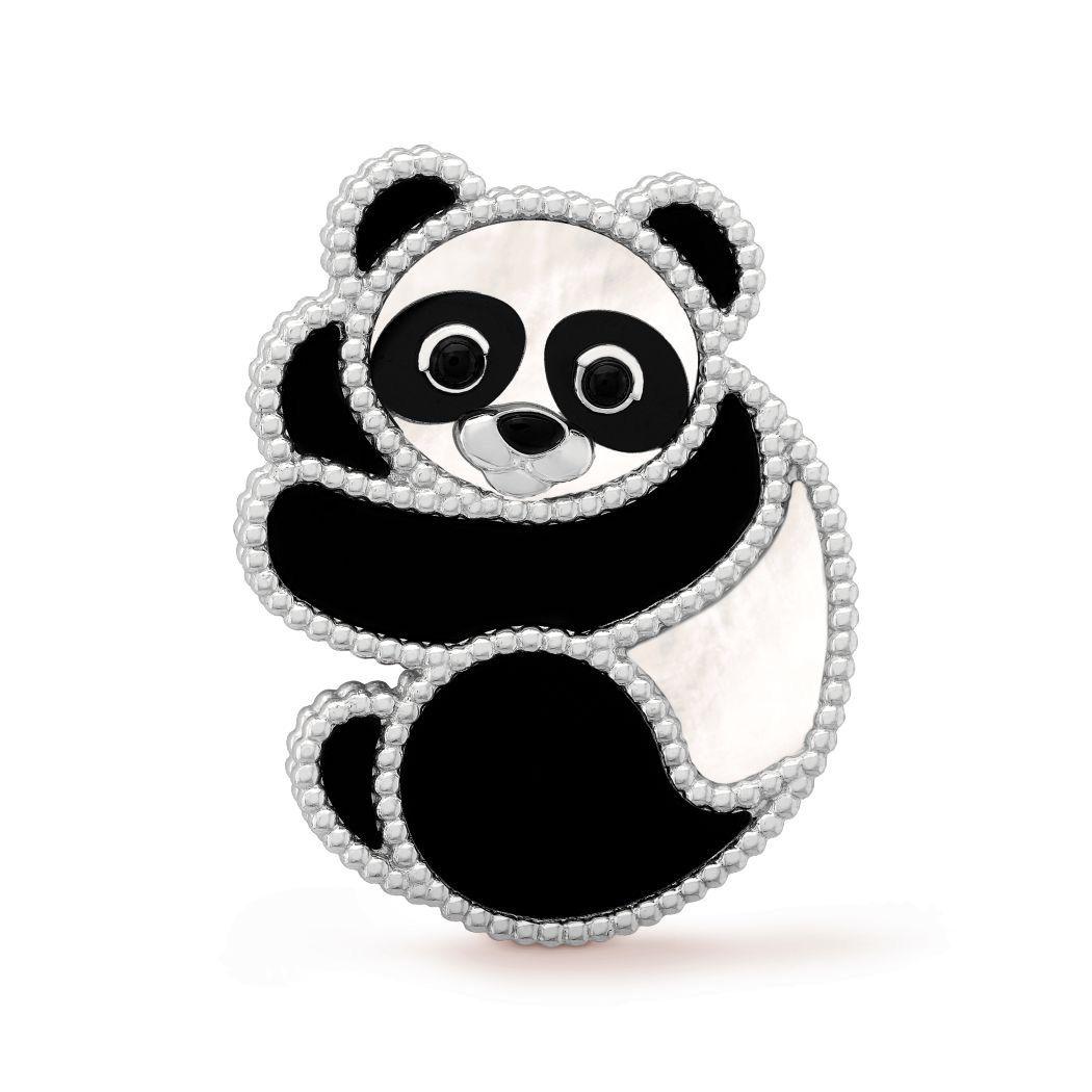 ARETES PANDA VAN CLEEF 1.6GR 14K
